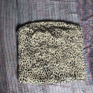 Brandy Melville cheetah tube top